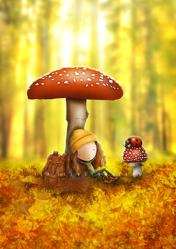 Ila Illustrations 084 - Forest friends