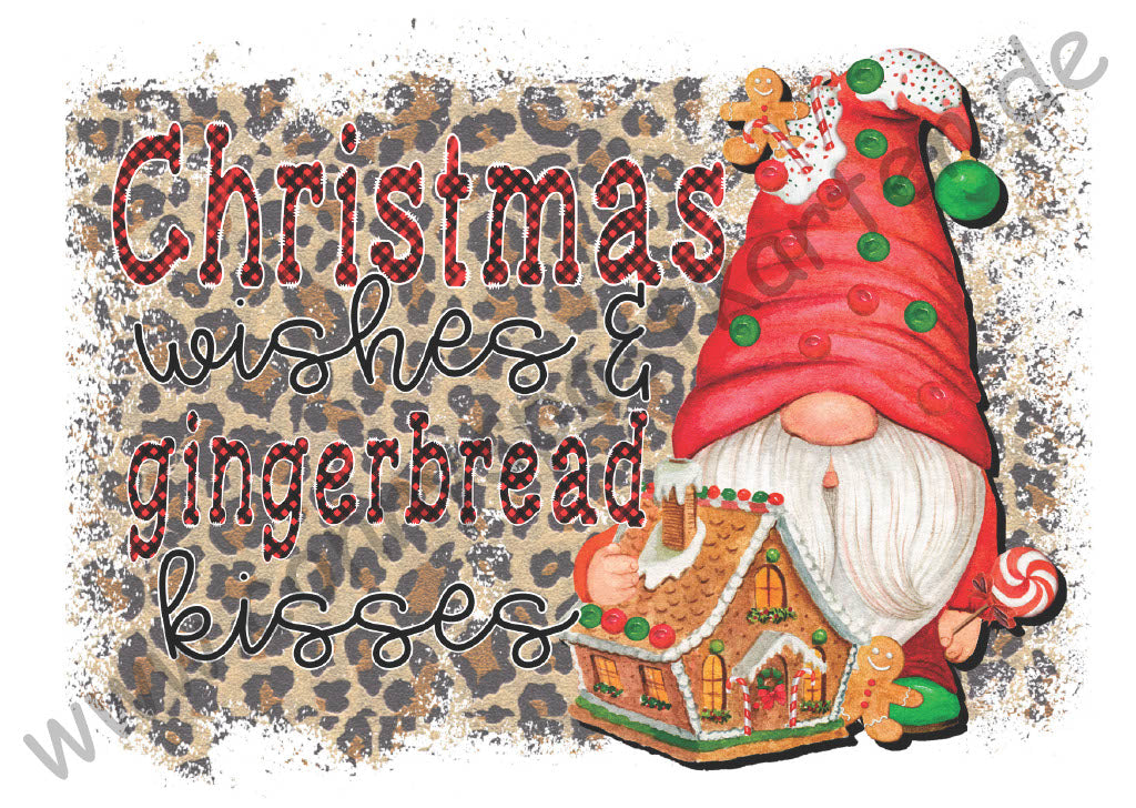 Weihnachten - Gnom "gingerbread kisses"