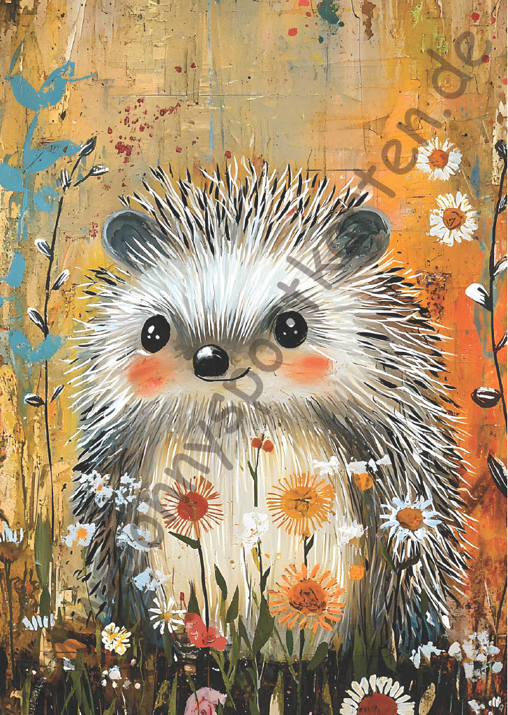 Tiere - Portrait - Igel