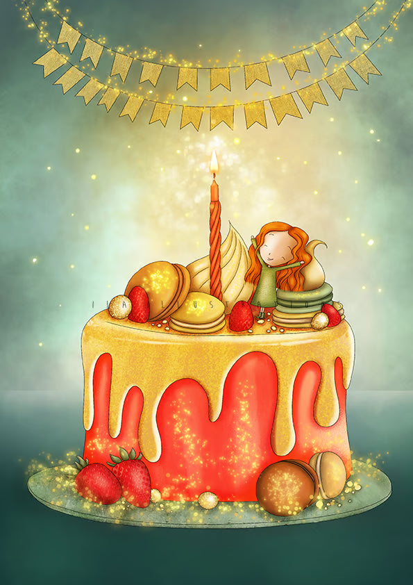 Ila Illustrations 188 - Ila's Birthday