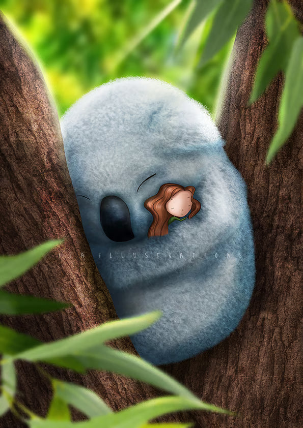 Ila Illustrations 189 - Sweet cuddles