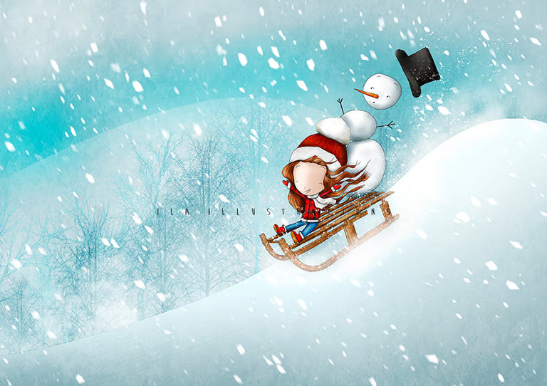 Ila Illustrations 194 - Sleigh