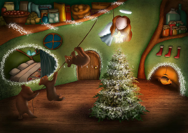 Ila Illustrations 195 - Little angel