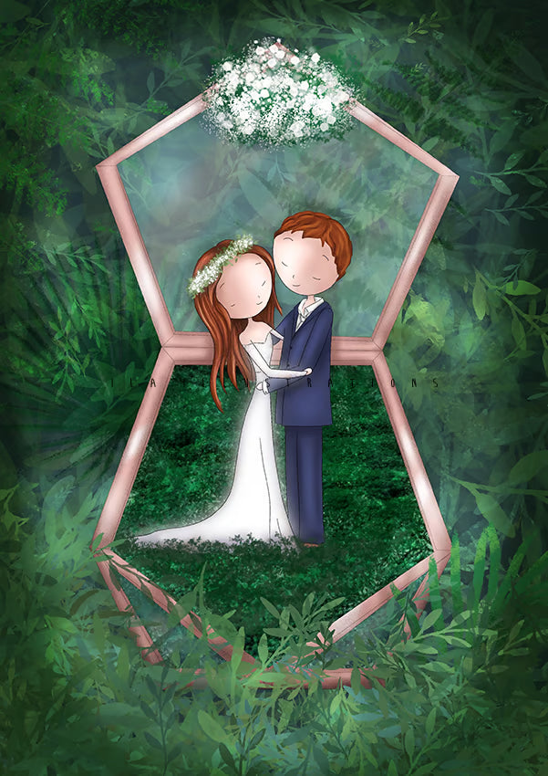 Ila Illustrations 235 - Just married