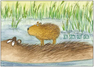 Gisela Herberger - Ich steh auf dich (Wasserschweine)