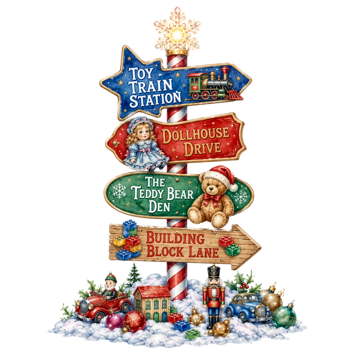 Weihnachten Wegweiser 6