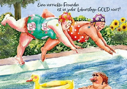 Ingrid Berendsen - Eine verrückte Freundin... (Pool)