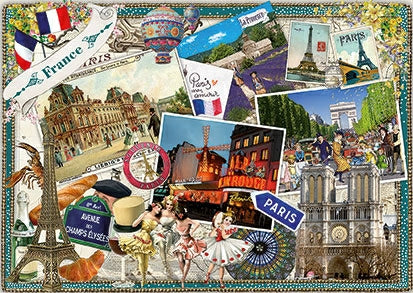 Barbara Behr - France (Länderpostkarte) WL003