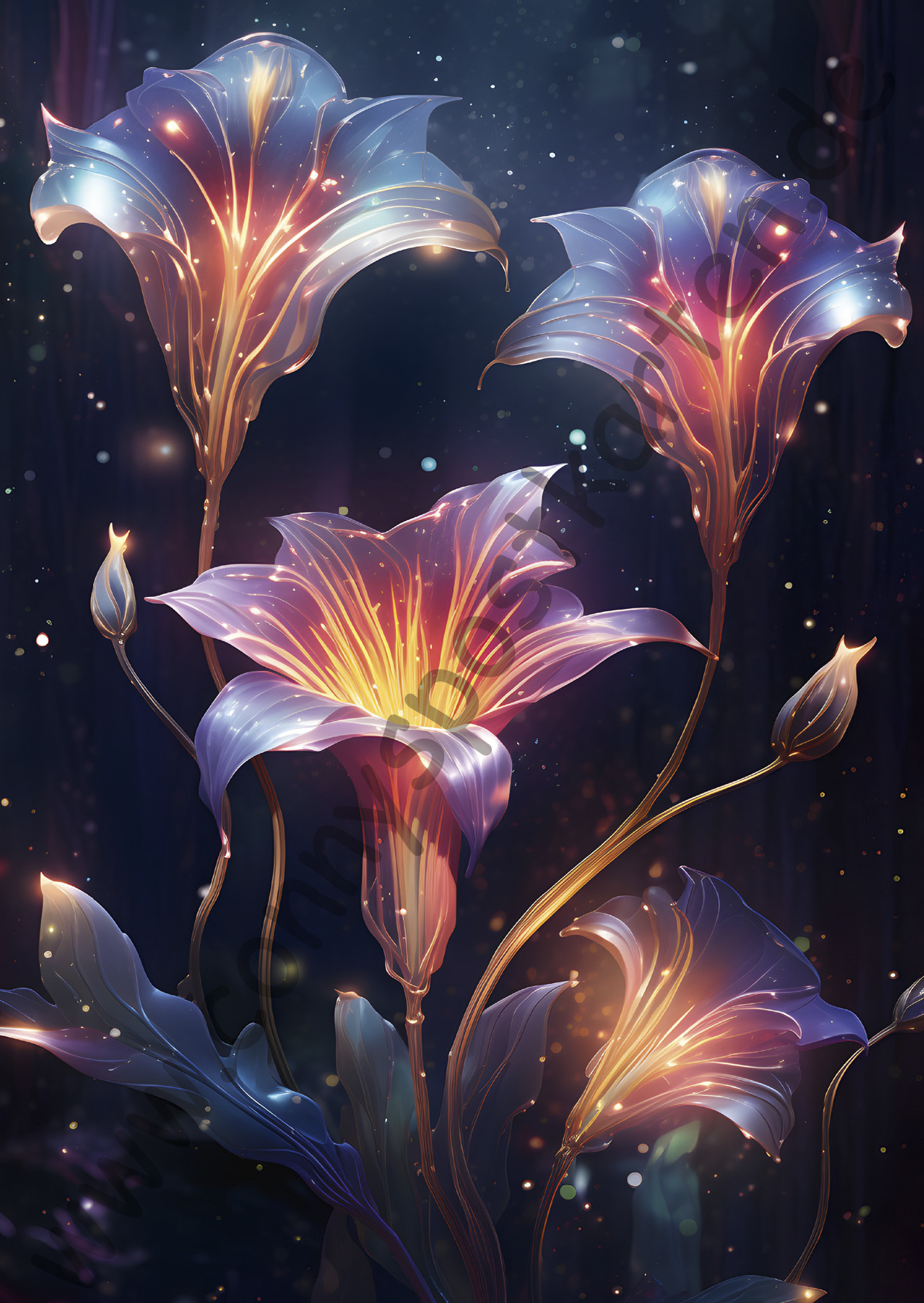 Fantasy - Leuchten - Blumen