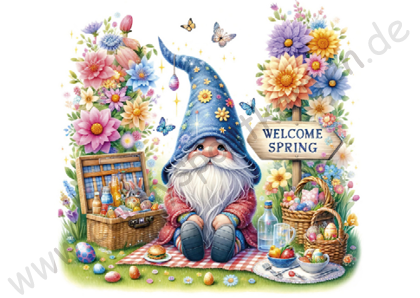 Ostern - Gnom - Welcome Spring