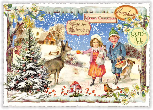 PK 1175 - Bonne Année - Merry Christmas