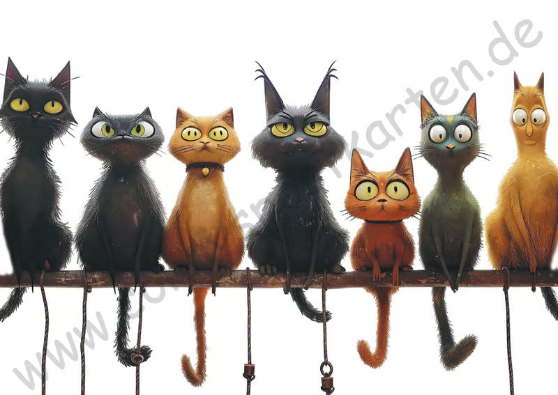 Tiere - Skurrile Katzen 1