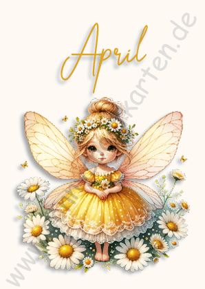 Monate - Feen - April