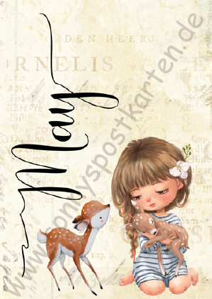 Monate - Mädchen - Mai/May