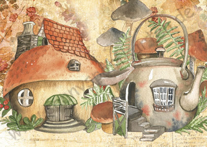 Herbst - Mäuse - Häuser