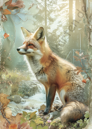 Frühling - Spring Scenery - Fuchs