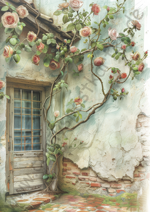 Frühling - Spring Scenery - Haus