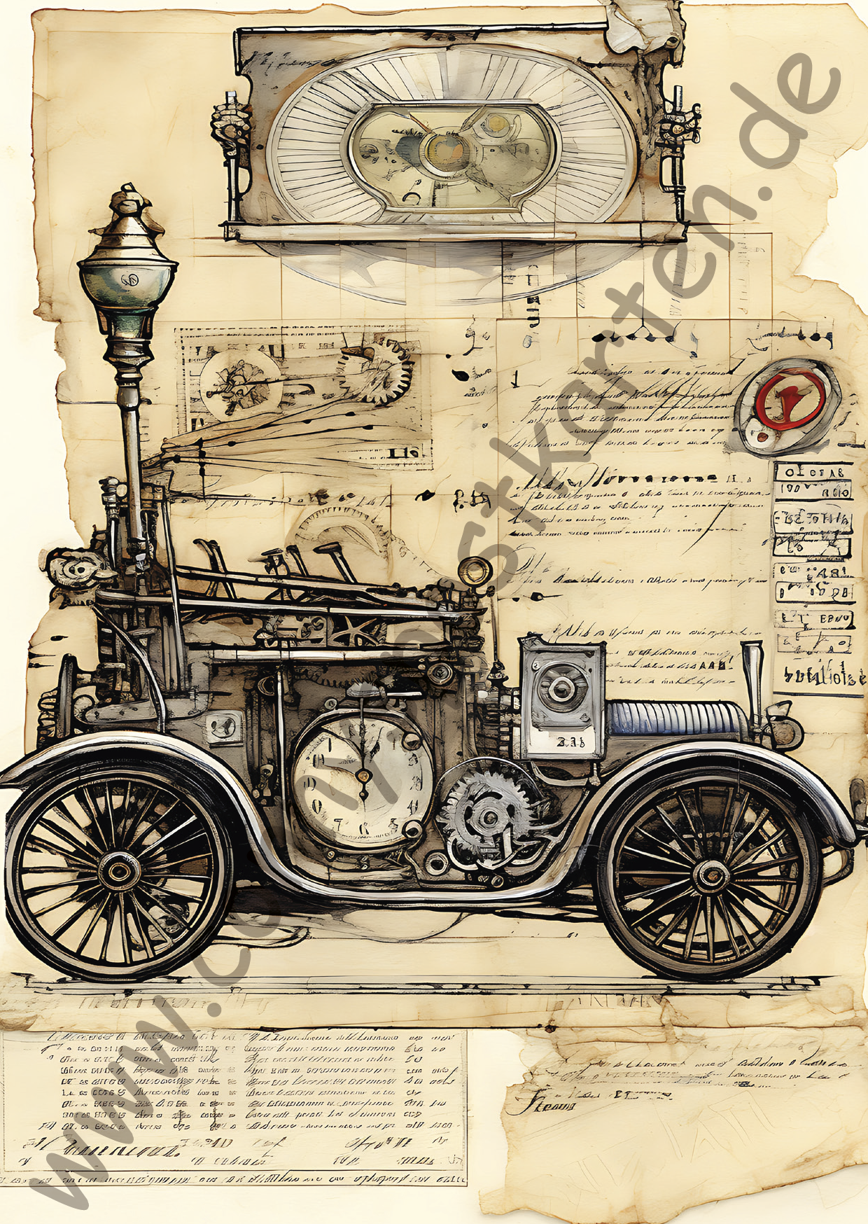 Verschiedenes - Steampunk - Auto