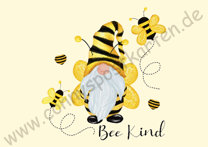 Verschiedenes - Gnom - Bee kind