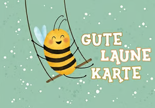 Edition Gollong - Gute Laune Karte (Biene)