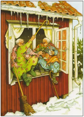 Inge Löök 73 - Frauen sitzen im Fenster