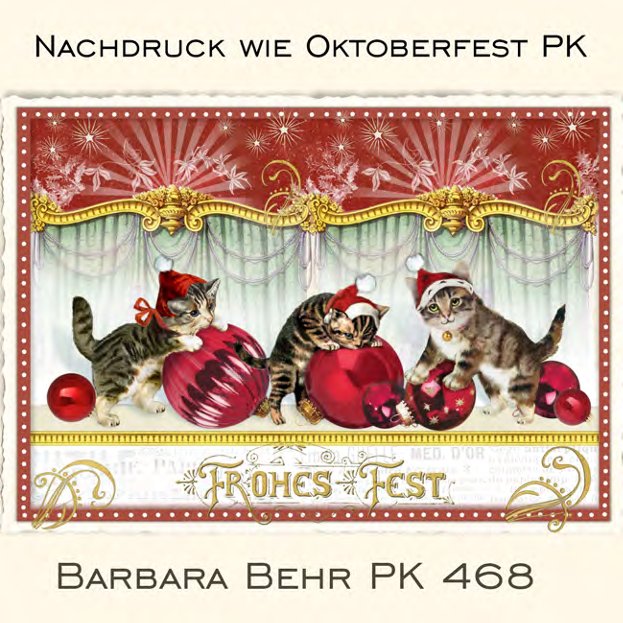 Barbara Behr - Weihnachten mit Stubentigern