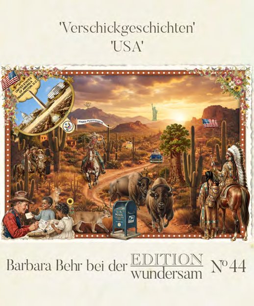 Edition Wundersam - Barbara Behr - No. 44 "Verschick-Geschichten USA"