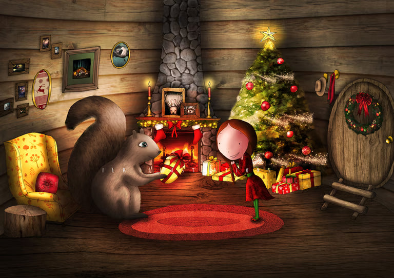 Ila Illustrations 003 - The golden nut