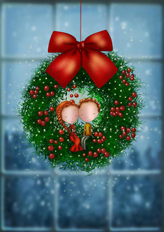 Ila Illustrations 007 - Christmas reed