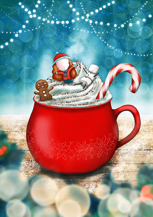Ila Illustrations 014 - Hot chocolate