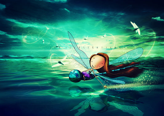 Ila Illustrations 075 - Dragonfly