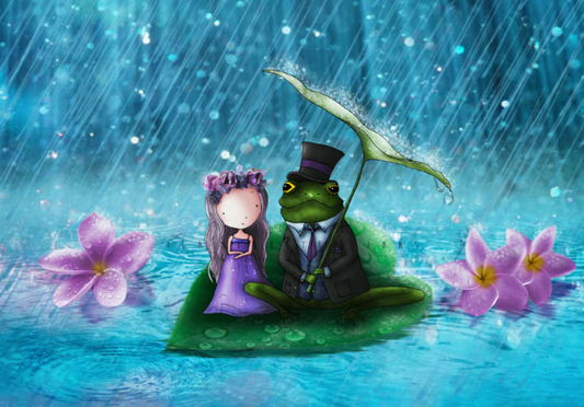 Ila Illustrations 090 - In the rain