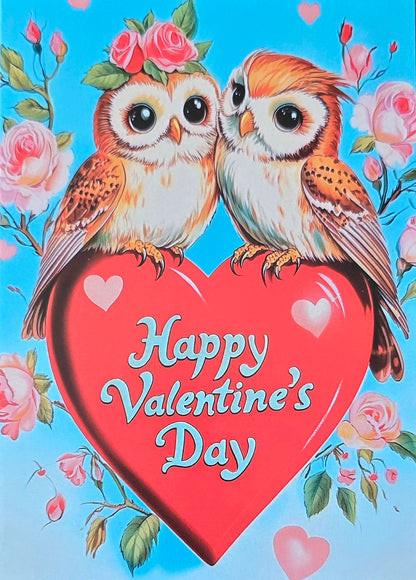 Vintage Valentines Card -Set