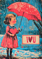 Vintage Valentines Card 2
