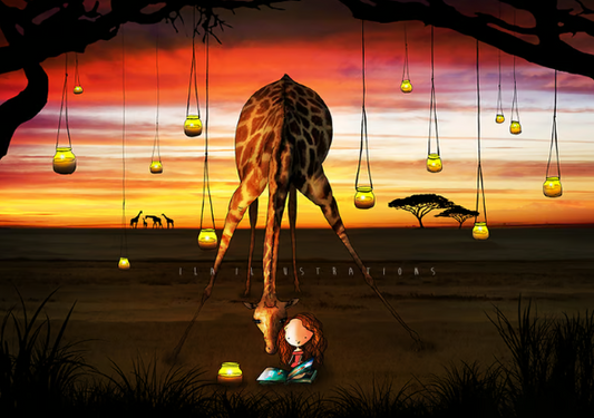 Ila Illustrations 114 - Giraffes