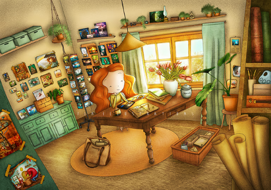 Ila Illustrations 121 - Studio dream