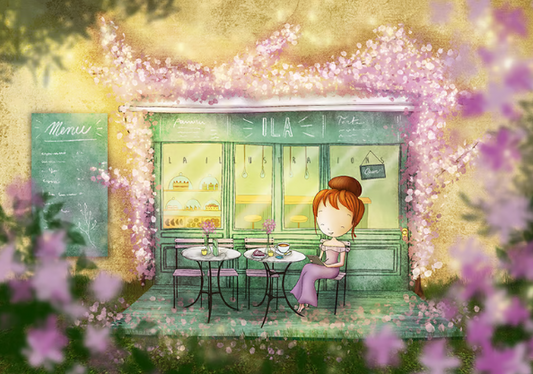 Ila Illustrations 122 - Ice café