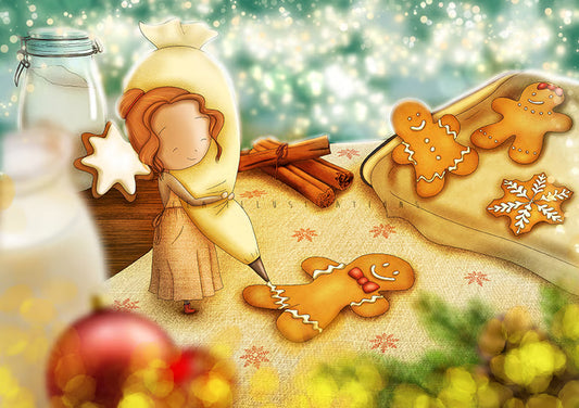 Ila Illustrations 146 - Gingerbread friend
