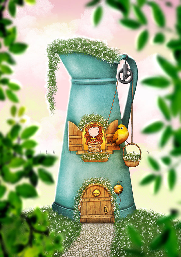 Ila Illustrations 155 - Spring cake