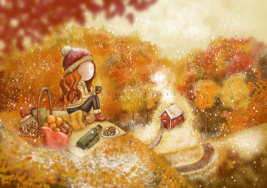 Ila Illustrations 159 - Winter hike