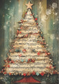 Weihnachten - Weihnachtsbaum aus Noten