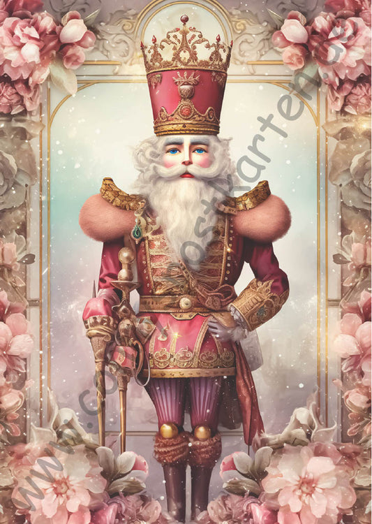 Weihnachten - pink - Nussknacker