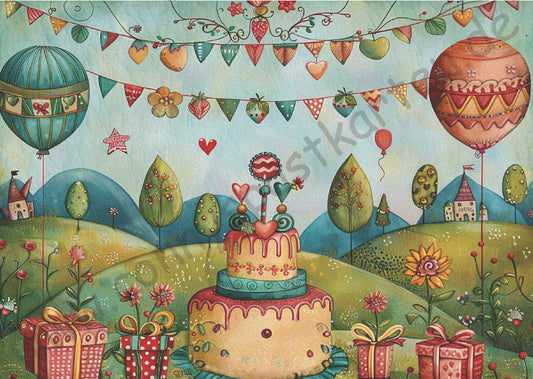 Geburtstag - Party - im Freien