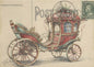 Weihnachten - Vintage - Poststempel - Kutsche