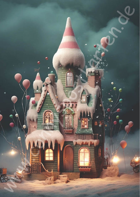 Weihnachten - Weihnachtshaus