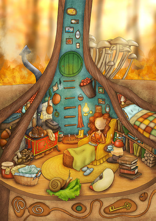 Ila Illustrations 182 - Autumn peace