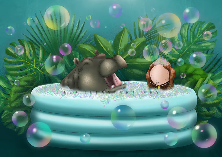 Ila Illustrations 184 - Bubble fun