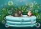 Ila Illustrations 184 - Bubble fun
