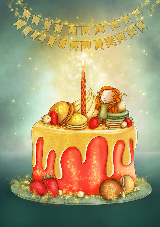 Ila Illustrations 188 - Ila's Birthday