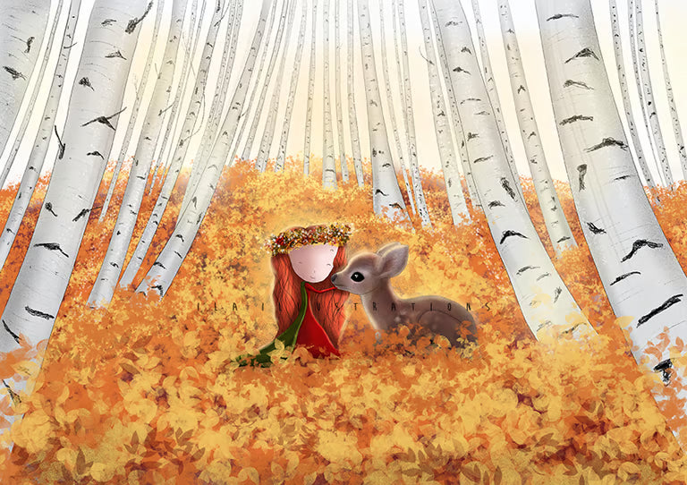 Ila Illustrations 199 - Warm hugs